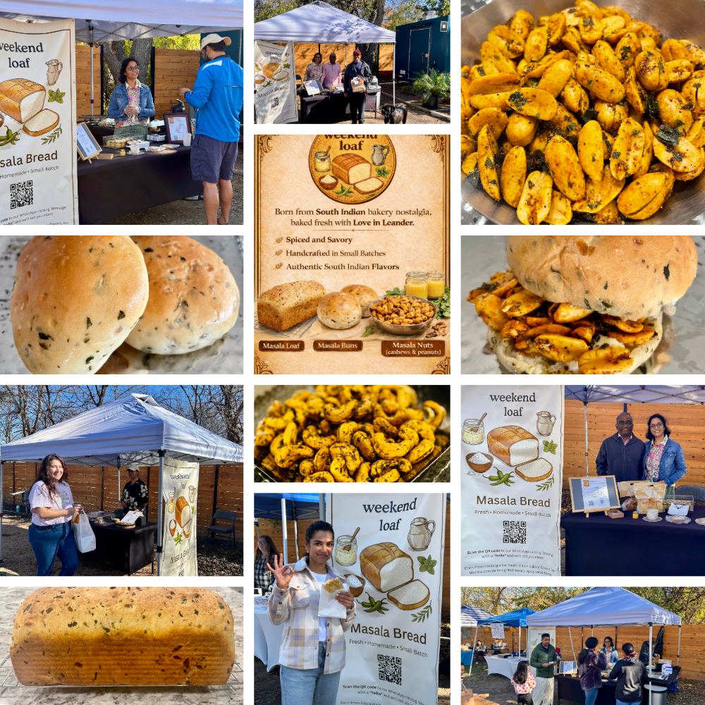 Artisan tikka masala breads and tikka masala nuts 